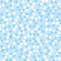 Abstract geometry triangle light blue seamless background. Retro triangle pattern. Vector illustration