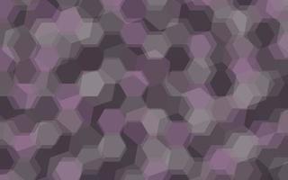 Purple abstract gradient background with hexagons. Vector illustration.