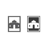 bienes raíces y edificios de viviendas vector logo iconos plantilla
