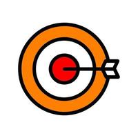 hit the target just focus and motivation vector