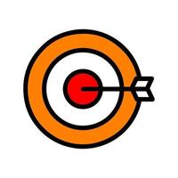 hit the target just focus and motivation vector