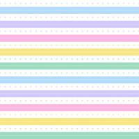 Rainbow Pastel Stripe Horizontal Line Dot Dash Line Circle Seamless Pattern Vector Illustration Tablecloth, Picnic mat wrap paper, Mat, Fabric, Textile, Scarf