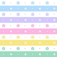 arco iris pastel flor línea horizontal raya punto guión línea círculo patrón sin costura vector ilustración mantel, papel de envoltura de alfombra de picnic, alfombra, tela, textil, bufanda