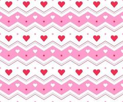 Rainbow Red Pink Pastel Heart Horizontal Zig Zag Line Stripe Dot Dash Line Circle Seamless Pattern Vector Illustration Tablecloth, Picnic mat wrap paper, Mat, Fabric, Textile, Scarf