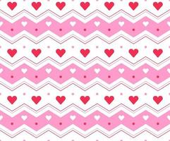 Rainbow Red Pink Pastel Heart Horizontal Zig Zag Line Stripe Dot Dash Line Circle Seamless Pattern Vector Illustration Tablecloth, Picnic mat wrap paper, Mat, Fabric, Textile, Scarf