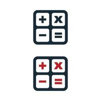 Calculator Icon Design Template Elements vector