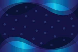 Wavy and fluid blue sea background template copy space for banner, landing page, or poster vector