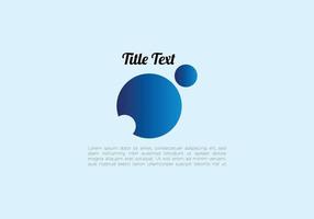 Blue planet logo concept for brand design vector