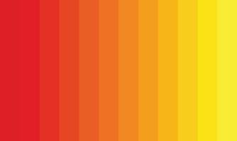 Gradient Colour from red to yellow background template design element, warm colour palette vector