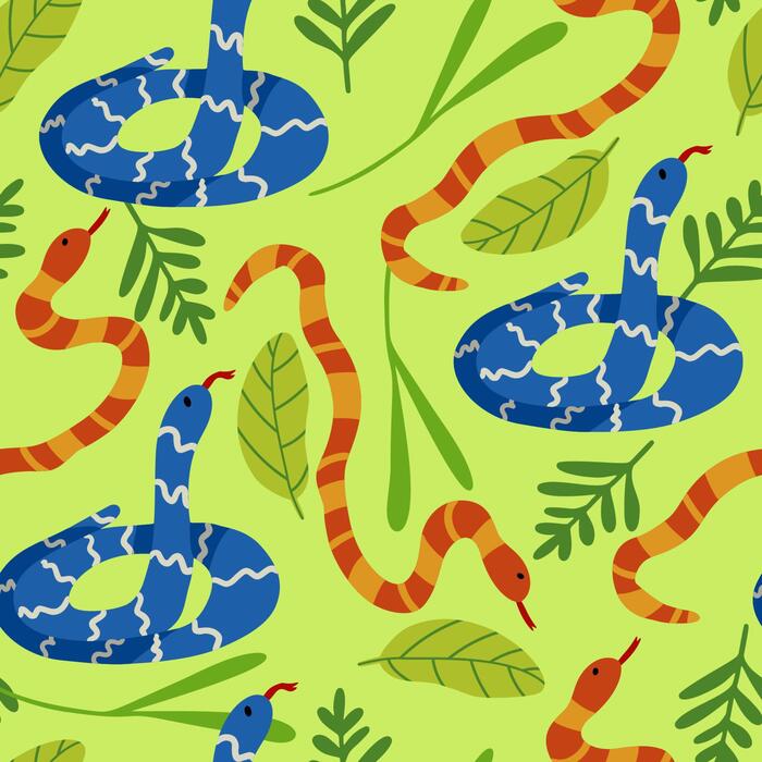 Snake Pattern Vector Art, Icons, and Graphics for Free Download
