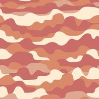 seamless hand drawn abstract waves pattern background , greeting card or fabric vector
