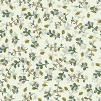 seamless mixed tiny leaves pattern background , greeting card or fabric vector