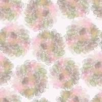 seamless abstarct hand drawn sweet layers flower pattern background , greeting card or fabric vector