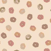 seamless multicolour tiny flower pattern background , greeting card or fabric vector