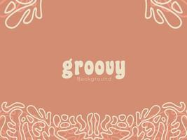 groovy background abstract vector