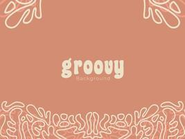 groovy background abstract vector