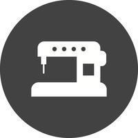 Automatic Machine Circle Background Icon vector