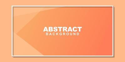 Blank rectangle colorful abstract frame background. Good for banner, social media template, poster and flyer template vector