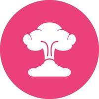 Blast Circle Background Icon vector