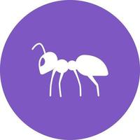 Ant II Circle Background Icon vector