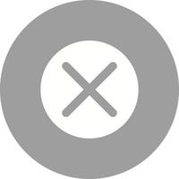 Do Not Cross Circle Background Icon vector