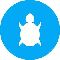 Turtle Circle Background Icon vector