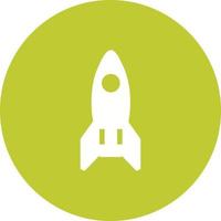Launch Circle Background Icon vector