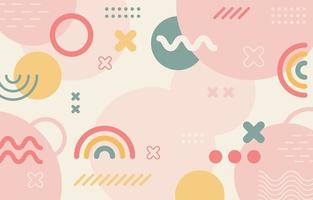 Pastel Background Concept vector