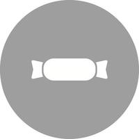 Candy Circle Background Icon vector