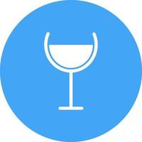 Goblet Circle Background Icon vector