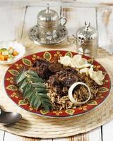 Dum Keema Mutton Biryani, Kebuli Kambing for Eid Menu photo
