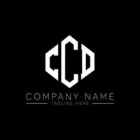 CCD letter logo design with polygon shape. CCD polygon and cube shape logo design. CCD hexagon vector logo template white and black colors. CCD monogram, business and real estate logo.