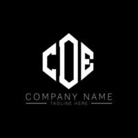 CDE letter logo design with polygon shape. CDE polygon and cube shape logo design. CDE hexagon vector logo template white and black colors. CDE monogram, business and real estate logo.