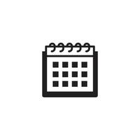 icono de línea de calendario. signo de estilo lineal para concepto móvil y diseño web. icono de vector de contorno. símbolo, ilustración de logotipo. gráfico vectorial