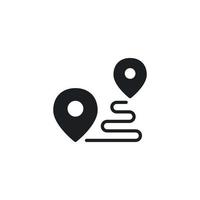 Location maps gps navigation pin line icon. linear style sign for mobile concept and web design. Outline vector icon. Symbol, logo illustration. Vector graphic