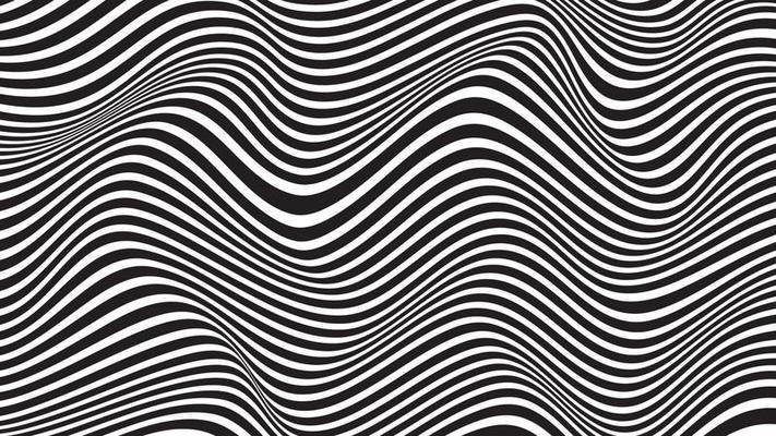 Abstract zig zag line wave background