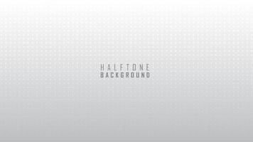 White background with halftone dots vector