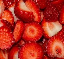 foto de fresas frescas