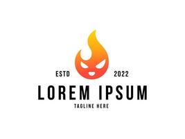 fire flame logo vector