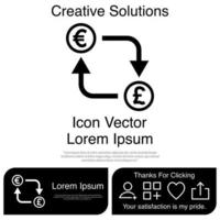 Currency Icon EPS 10 vector