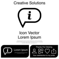 Information Icon EPS 10 vector