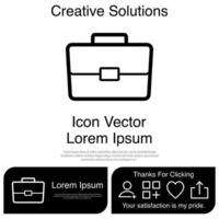 Briefcase Icon Vector EPS 10