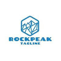 ice peak logo vector