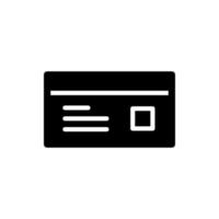 Credit Card Icon EPS 10 vector