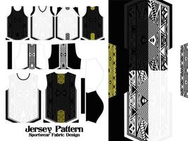 Jersey Printing pattern 13 Sublimation textile for t-shirt, Soccer, Football, E-sport, Sport uniform Design vector