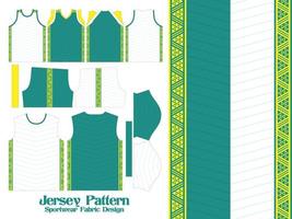 Jersey Printing pattern 9 Sublimation textile for t-shirt, Soccer, Football, E-sport, Sport uniform Design vector