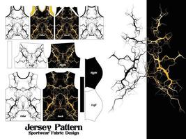 Jersey Printing pattern 58 Sublimation textile for t-shirt, Soccer, Football, E-sport, Sport uniform Design