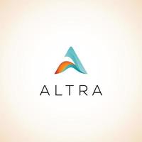 Altra Logo Template vector