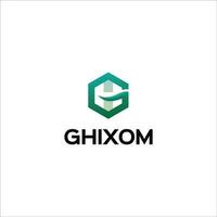 descarga gratuita de plantilla de logotipo de letra g y h vector