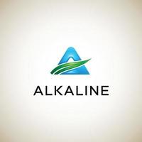Alkaline Logo Template vector